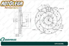 ���� ��������� ���. ��������-� G-brake Isuzu Bighorn/Trooper 91-02 GFR-02230L ����