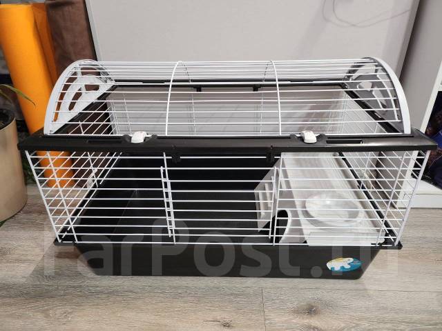 Клетка с домиком для ежа, кролика, морской свинки и др. 78x48x50 см ...