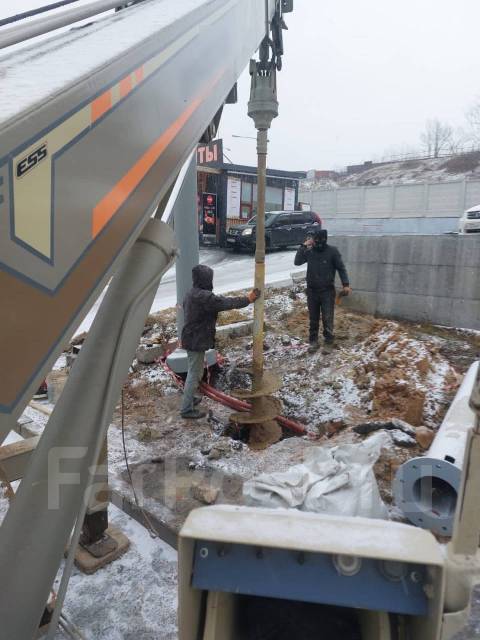 Услуги ямобура. Колонковый бур во Владивостоке