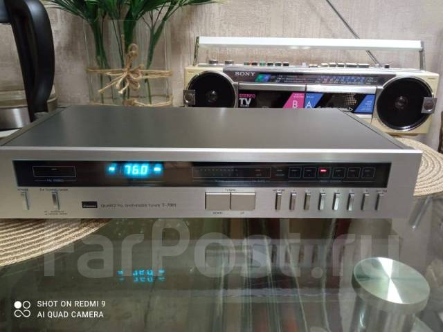 Тюнер Sansui, б/у, в наличии. Цена: 8 000₽ во Владивостоке