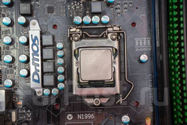 Материнская плата MSI P55-CD53 LGA 1156 DDR3, процессор intel i5-750, б ...