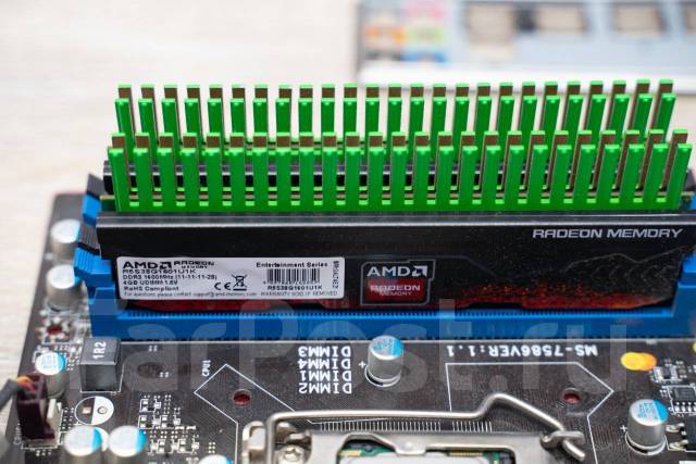 Материнская плата MSI P55-CD53 LGA 1156 DDR3, процессор intel i5-750, б ...