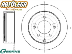���� ��������� ������ G-brake KIA Cerato Koupe / Cerato / SOUL 09- GR-01884 ����