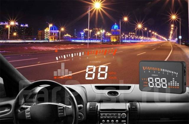 Проекция на лобовое стекло HUD купить во Владивостоке по цене: 1 999 ...