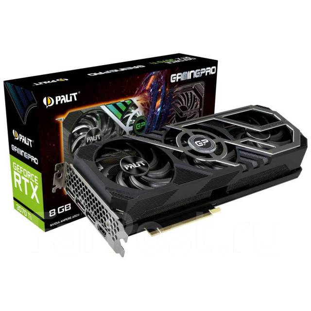 Видеокарта GeForce RTX 3070Ti 8192Mb Palit GamingPro 256bit GDDR6X ...