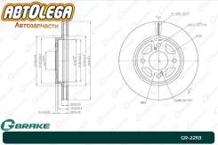 ���� ��������� �������� G-brake Suzuki Swift ZC72S Solio MA15S GR22113 ����