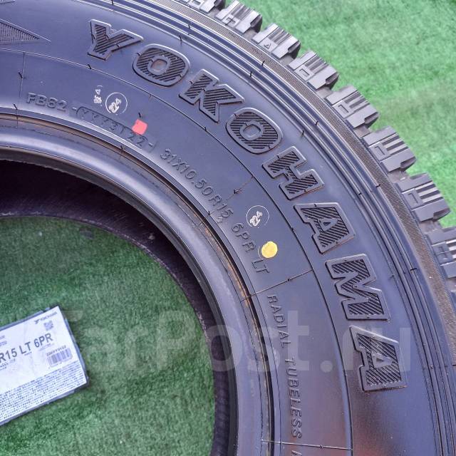 Yokohama Geolandar I/T G072, LT 31x10.50 R15 6PR - Шины во Владивостоке