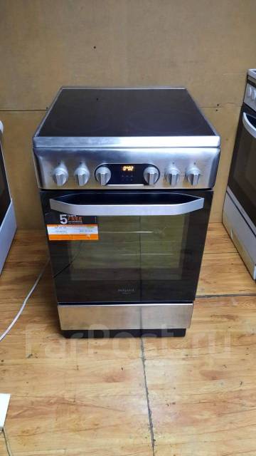 Стеклокерамическая плита Hotpoint-Ariston с грилем - Кухонные печи и ...