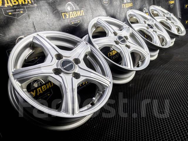 Комплект литья ''14 4х100 Bridgestone Balminum - Диски во Владивостоке