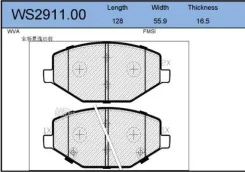 ������� ��������� �������� | ����� | Geely Coolray 1,5 2018- Jeenice WS291100 WS291100 ����