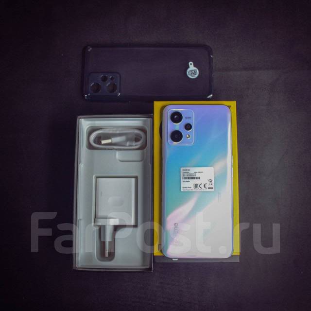 Realme 9 8ГБ+128ГБ Белый! Ростест! NFC! + BT наушники! WeLove ...