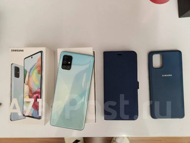 Samsung Galaxy A71. �/�, ���������, Dual-SIM, NFC ����