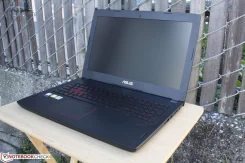 Asus FX502VM. 15.6", 2,8����, ��� 8 ��, ���� 1 000���, WiFi: 1, Bluetooth: 1, ����������� �� 4��. ����