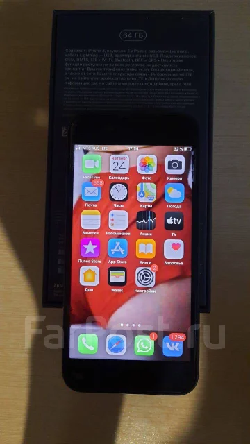 Apple iPhone 8. �/�, ������, 4G LTE, ����������, NFC ����