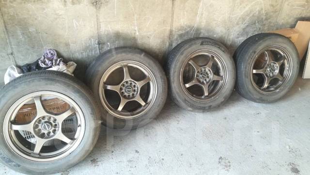 Продам комплект литых дисков на 16" с летней резиной 215/60/16, 1 шт ...