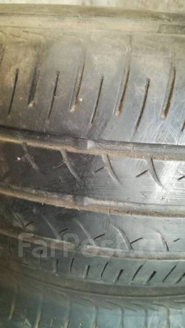 Продам комплект литых дисков на 16" с летней резиной 215/60/16, 1 шт ...