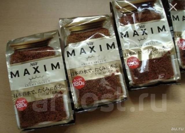 Кофе растворимый японский Максим Maxim - Безалкогольные напитки во ...