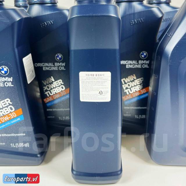 Оригинальное моторное масло BMW 0W30 LL-01. Бензин. 83215A2AF99 ...