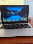 Asus X555L. 15.6", 1,7����, ��� 4 ��, ���� 500���, WiFi: 1, Bluetooth: 1 ����