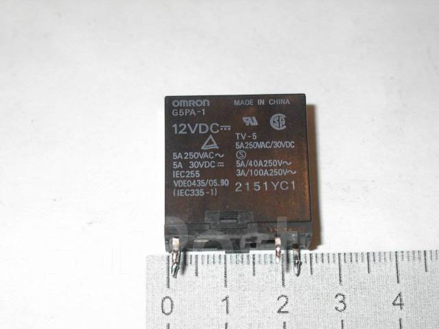 Реле Omron G5PA-1 12VDC - Запчасти и аксессуары во Владивостоке