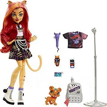 Кукла ООАК Монстер Хай Торалей / Monster High Toralei Stripe Кошка