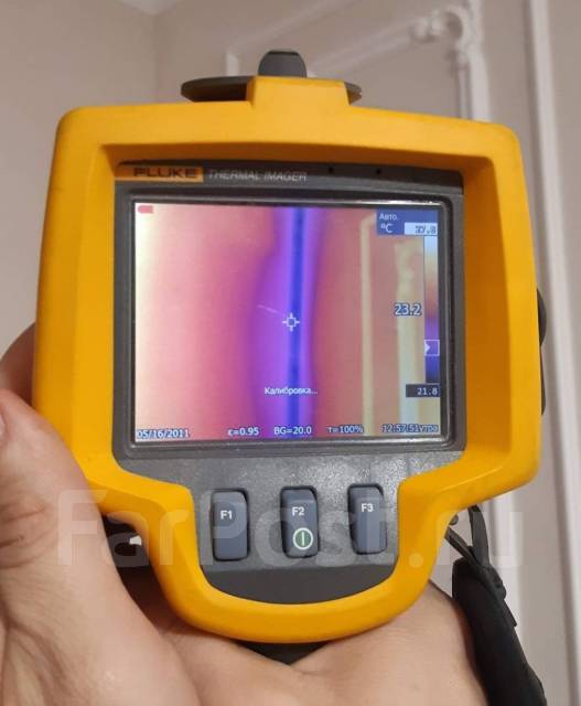 Тепловизионное обследование, услуги тепловизора во Владивостоке