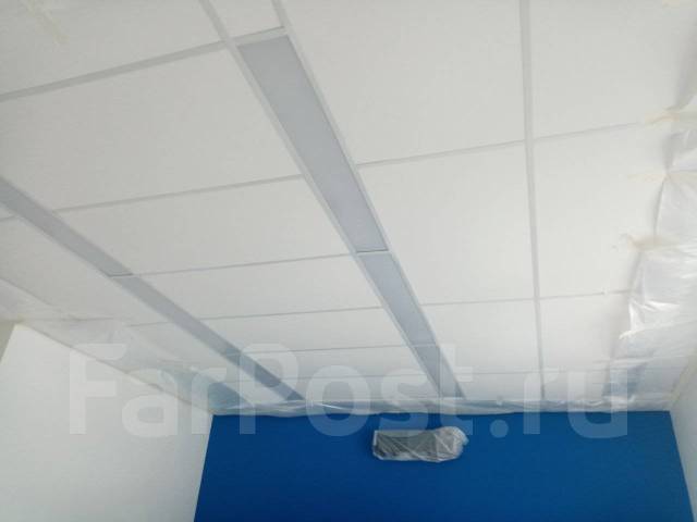 Монтаж, демонтаж, ремонт подвесного потолка Армстронг, Грильято в Артеме