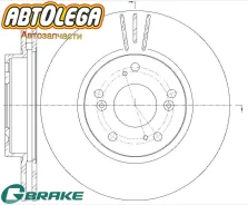 ���� ��������� G-brake Honda Civic FD#/Accord CM# CL#/CR-V RD 5/7 GR20343 ����