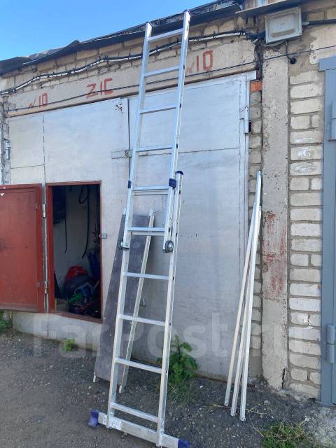 Лестница стремянка тура помост, б/у, в наличии. Цена: 8 000₽ в Уссурийске