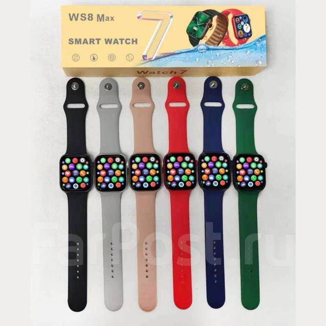 Смарт часы умные часы Smart Watch WS8 Max 45mm (Series 7), IP67 ...