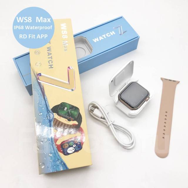 Смарт часы умные часы Smart Watch WS8 Max 45mm (Series 7), IP67 ...
