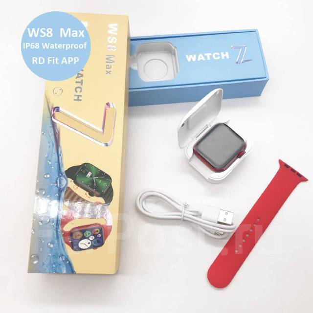 Смарт часы умные часы Smart Watch WS8 Max 45mm (Series 7), IP67 ...