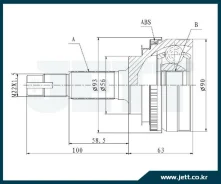 ���� ������� JETT V41-9012 ABS V419012ABS ����