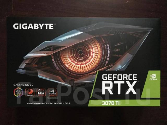 Видеокарта Gigabyte GeForce RTX 3070 Ti Gaming OC - Видеокарты во ...