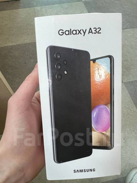 Новый Запечатанный Смартфон Samsung Galaxy a32, 64 гб, 6.40", моноблок ...
