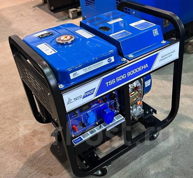 Дизельный генератор TSS SDG 9000EHA (8кВт, 230В, эл. стартер ...