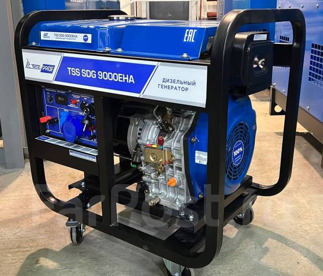 Дизельный генератор TSS SDG 9000EHA (8кВт, 230В, эл. стартер ...