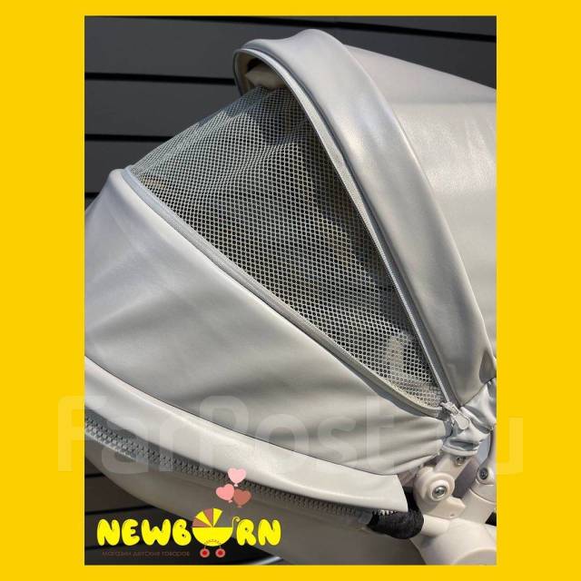 NEW! Коляска Luxmom 608-2 серая экокожа 2в1, новый, в наличии. Цена: 18 ...