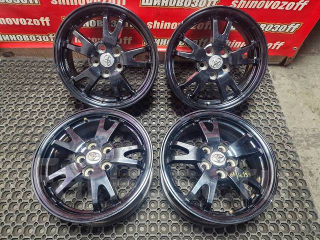 Комплект литых оригинальных дисков Toyota R15 PСD 5x100, OFF+45 6J, 15 ...