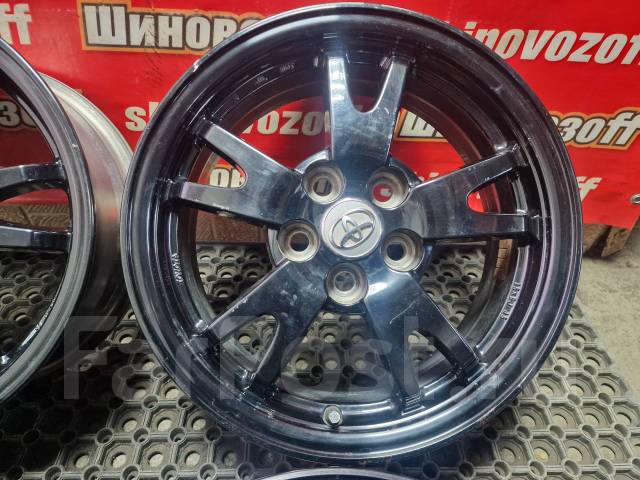 Комплект литых оригинальных дисков Toyota R15 PСD 5x100, OFF+45 6J, 15 ...