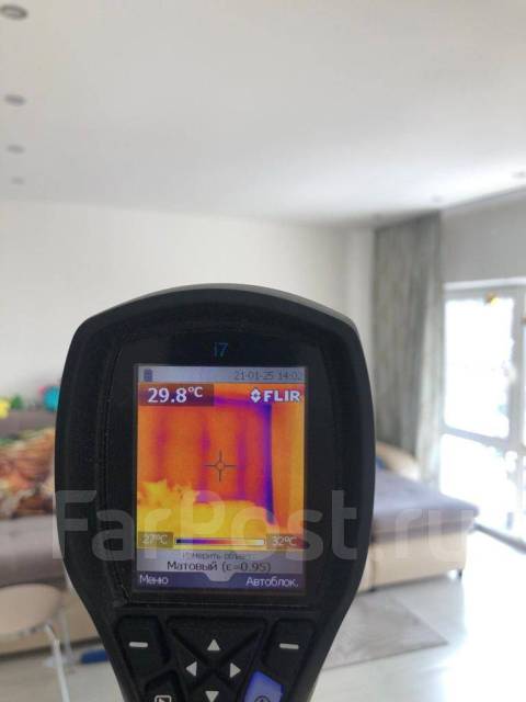 Тепловизионное обследование. Услуги тепловизора во Владивостоке