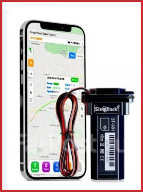 GPS-трекер маяк, маячок, метка антенна для автомобиля мото M,12-24v ...