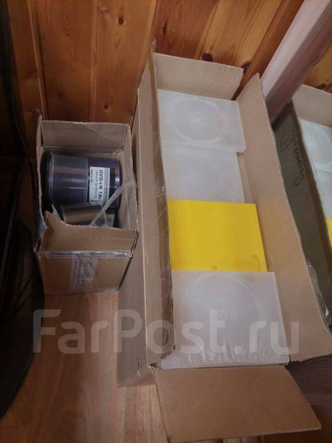 Пластиковые коробки, боксы для DVD дисков прозрачные, новый, в наличии ...