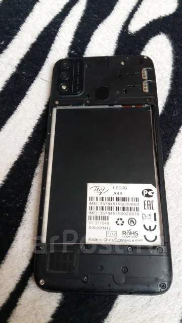 Itel A48. �/�, 32 ��, �����, 3G, 4G LTE, Dual-SIM ����