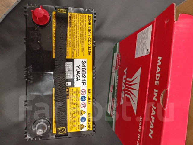 GS Yuasa. 45��.�., ������, ������������ ��� ����