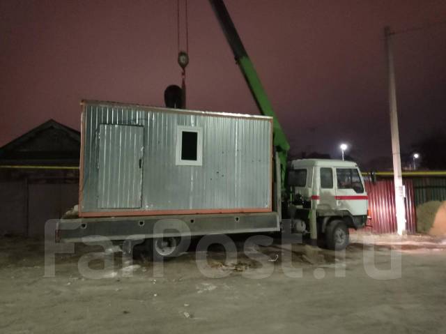 Манипулятор 5-10 тонн. Эвакуатор. Перевозка гаражей железных, с ...