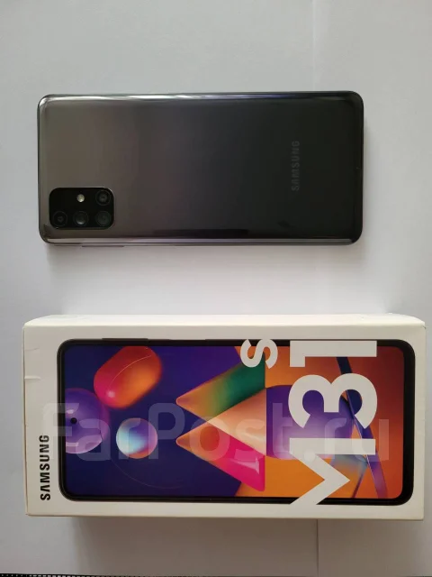 Samsung Galaxy M31s. �/�, 128 ��, ������, 4G LTE, 5G, Dual-SIM, NFC ����