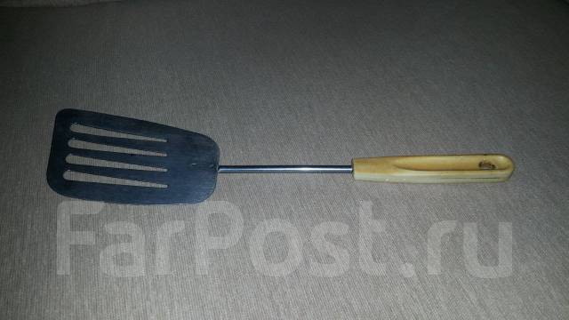 Лопатка кухонная металлическая винтаж, СССР, б/у, в наличии. Цена: 350 ...