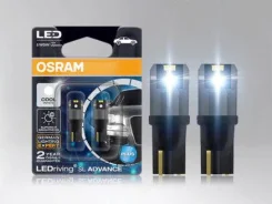 LED ����� � �������� Osram T10 W5W LEDriving SL 6000K 1.5W 2�� 99132-12050, AY080-00063, 33302-S04-G02, KE262-89960 ����