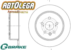 ���� ��������� G-brake Toyota Corona/Carina #T19#210 Exiv/ED ST20# GR01178 ����